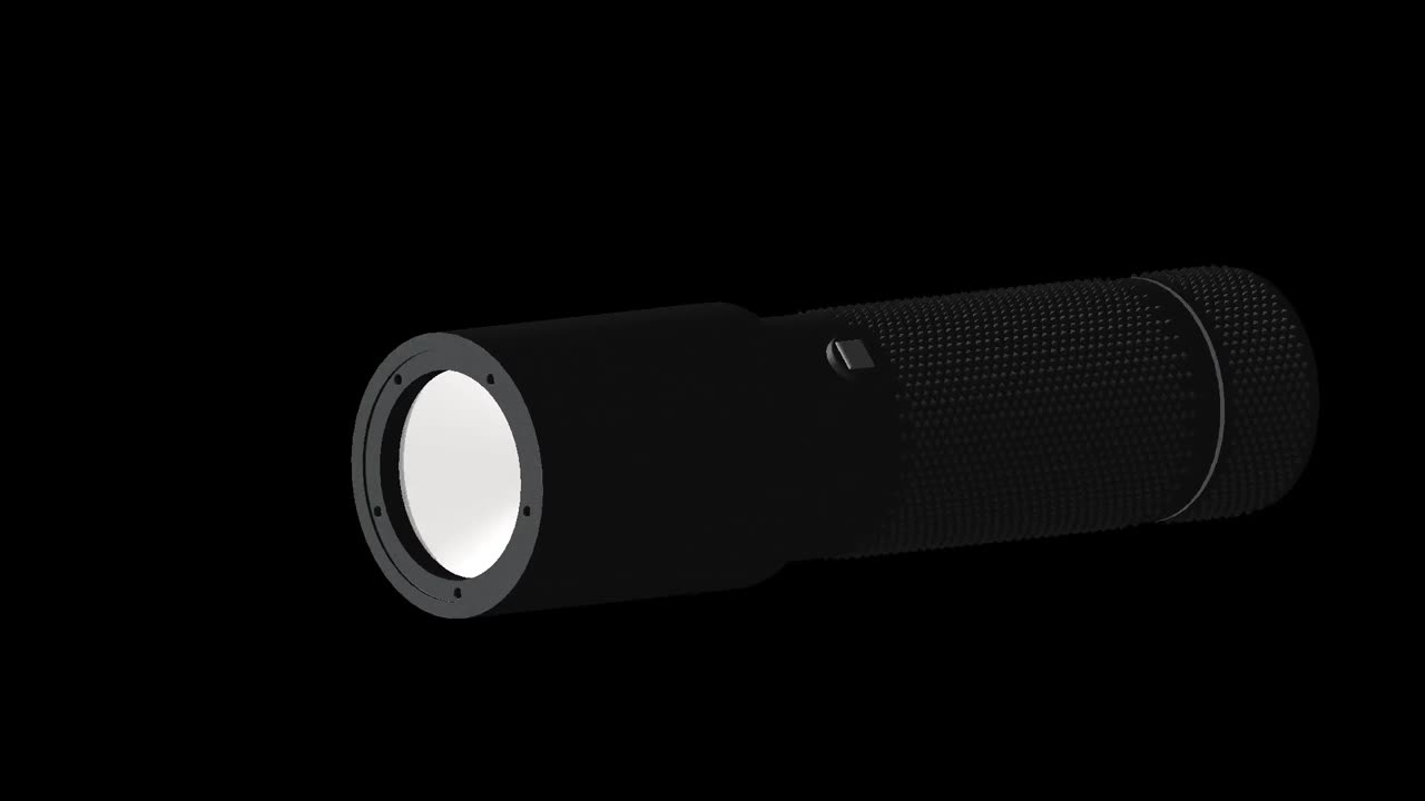 LASER flashlight animation